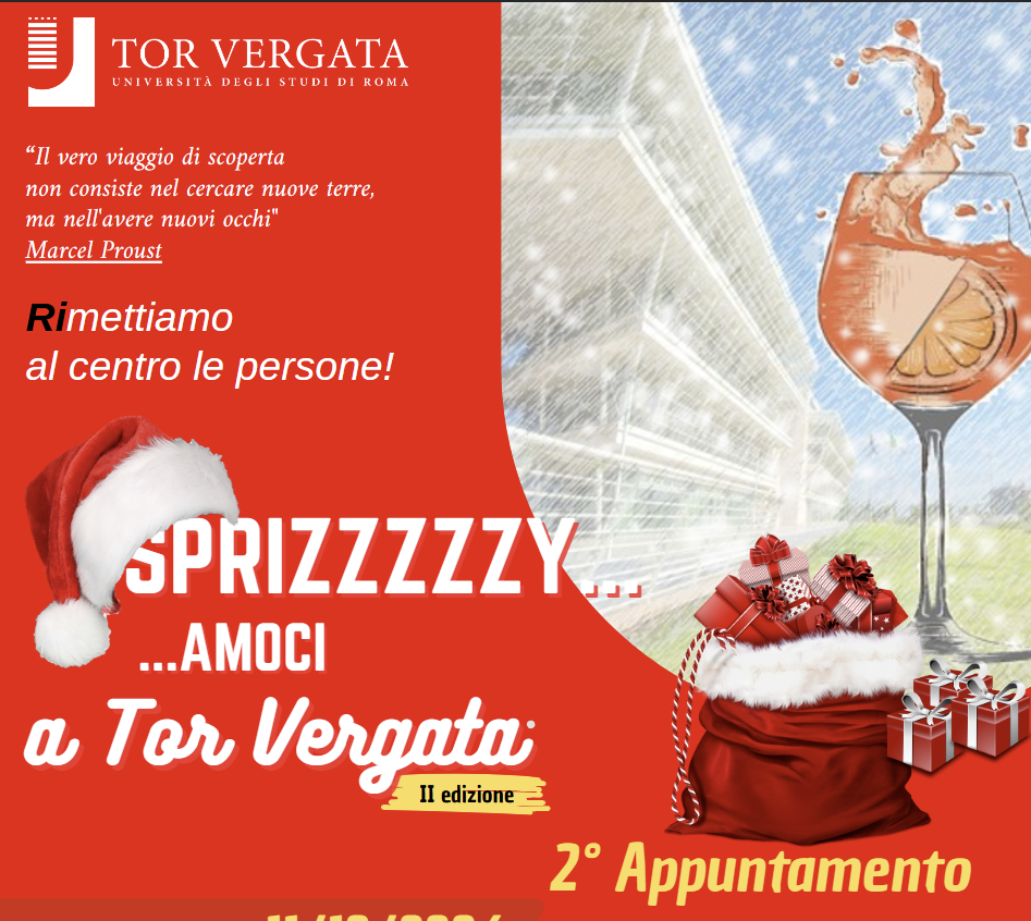 Uno spritz insieme…all’insegna della solidarietà… Allora, SAVE THE DATE!